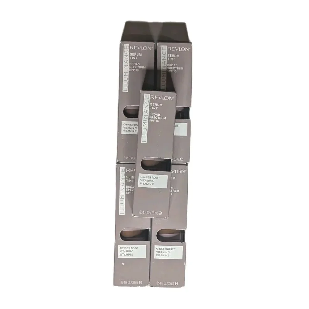 Revlon Illuminance Serum Tint #517 Amber‎ Lot Of 5